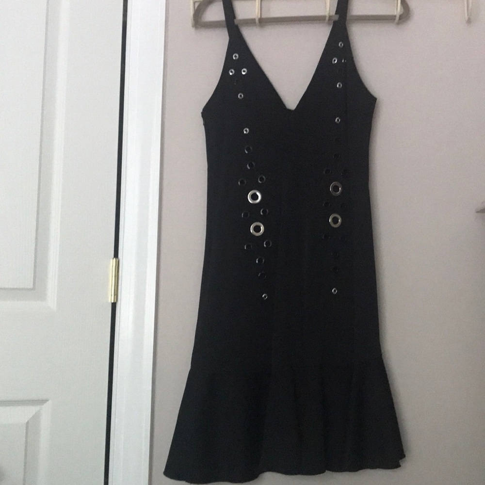 Proenza Schouler Black Crepe Dress - Picture 7 of 9